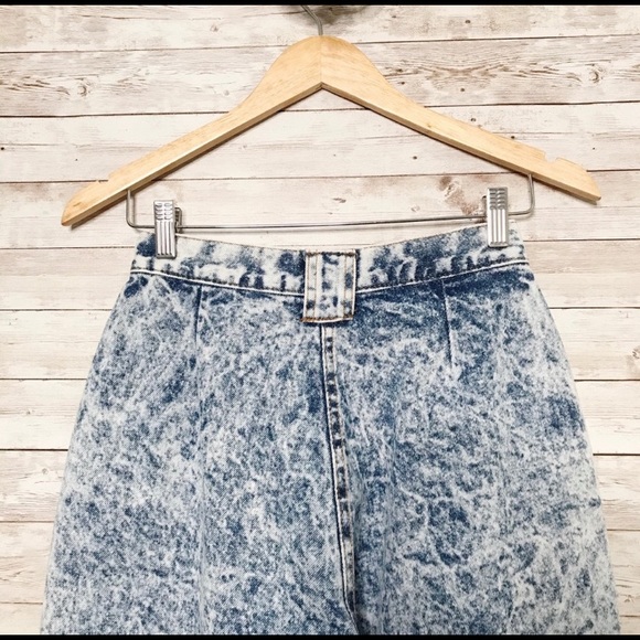 Vintage Chic Acid Wash High Rise Mom Jeans Sz 4 - Picture 3 of 12